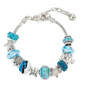 Charm bracelet beautiful ocean theme